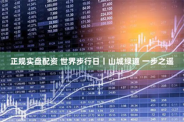 正规实盘配资 世界步行日丨山城绿道 一步之遥